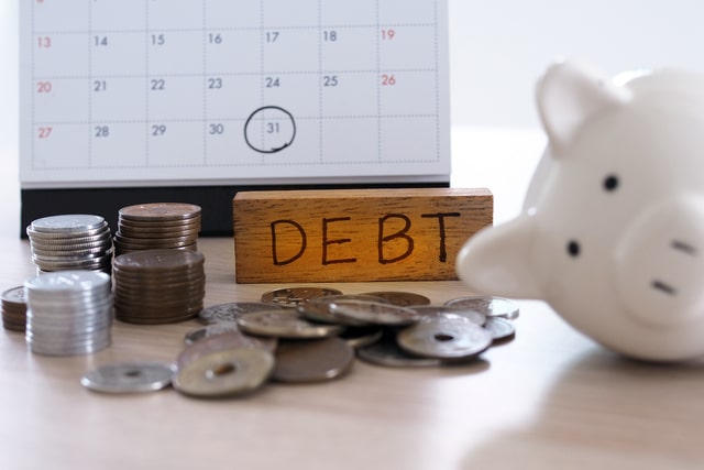 What are the types of debt?