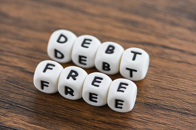 Debt free